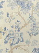 Jasper Chambray Floral P Kaufmann Fabric